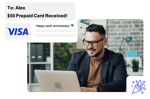 Gift card rewards preview