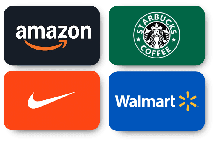 Brand gift cards
